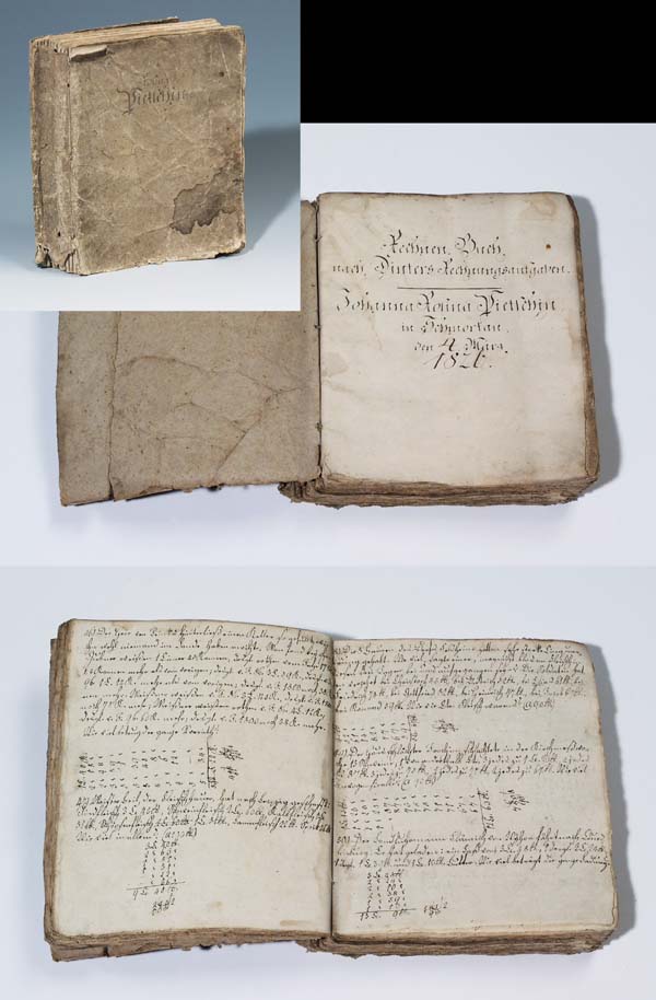 Handschrift-Wirtschaftsbuch 1820.