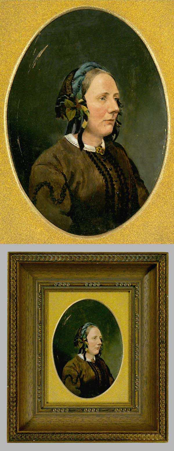 Porträtist Mitte 19.Jahrhundert.
