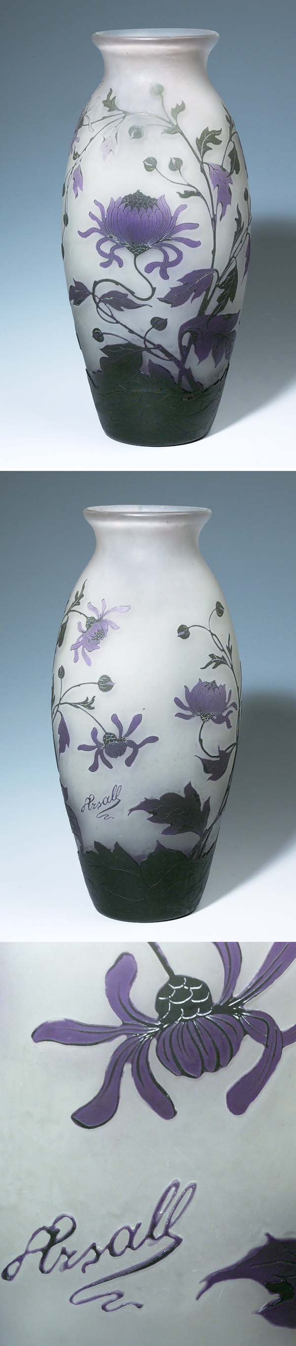 Große Jugendstil-Vase.