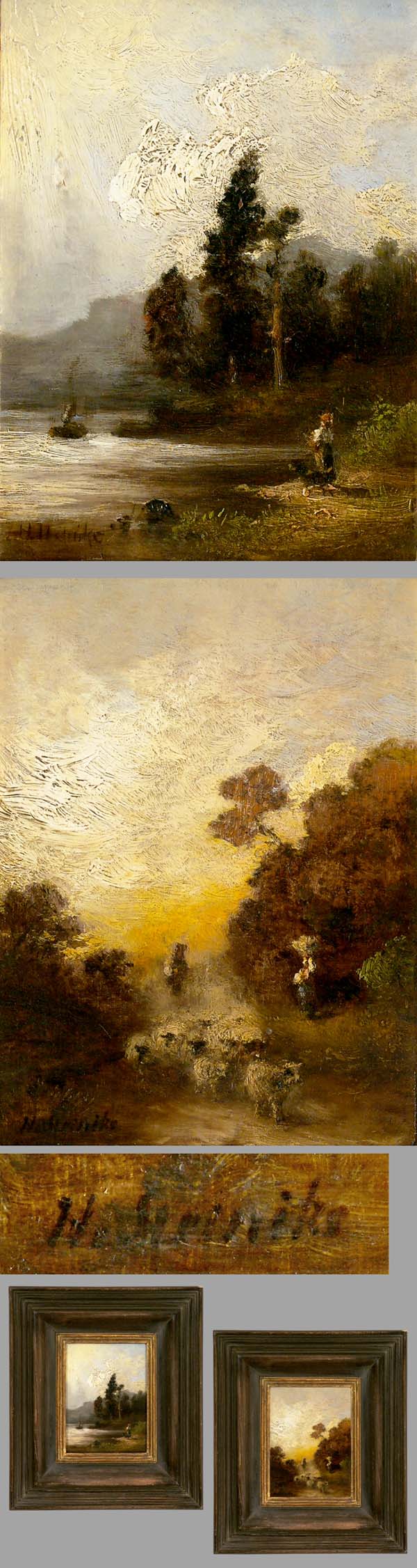 Landschaftsmaler Ende 19.Jahrhundert.