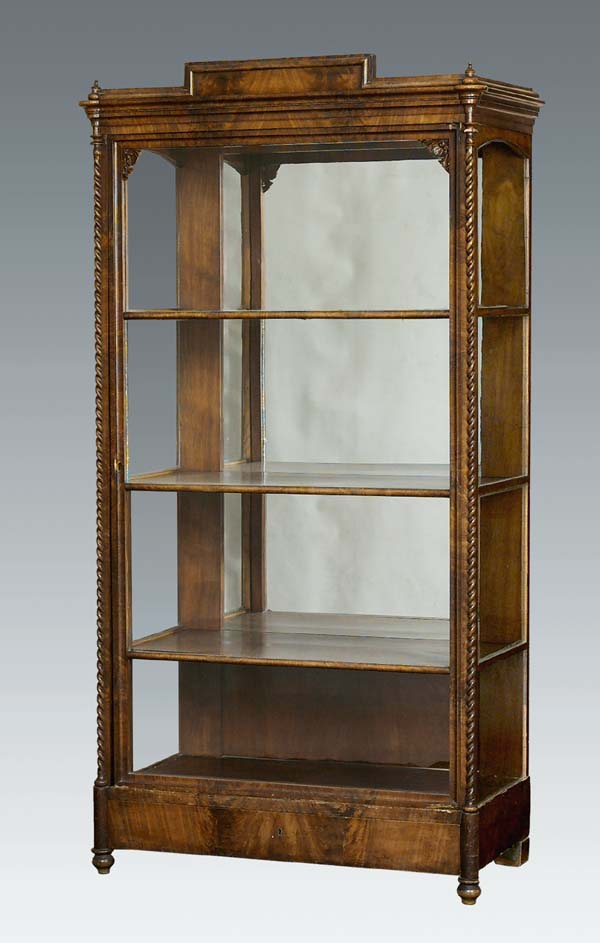 Biedermeier-Vitrine.