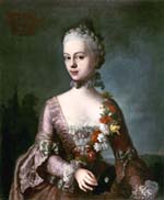 Altmeister-Porträt Mitte 18.Jahrhundert