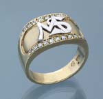 Monogramm-Ring.