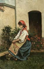 Bildnismaler Ende 19.Jahrhundert.