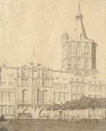 Teilansicht von Köln.