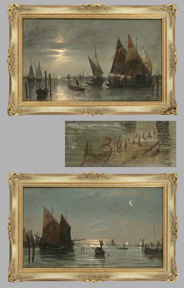 Vedutenmaler 2.Hälfte 19.Jahrhundert.