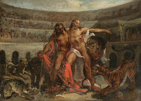 Delacroix Eugéne zugeschrieben.