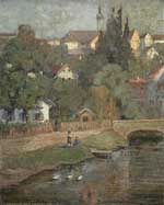 Landschaftsmaler Anfang 20.Jahrhundert.