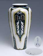 Große Seltene Jugendstil-Vase.