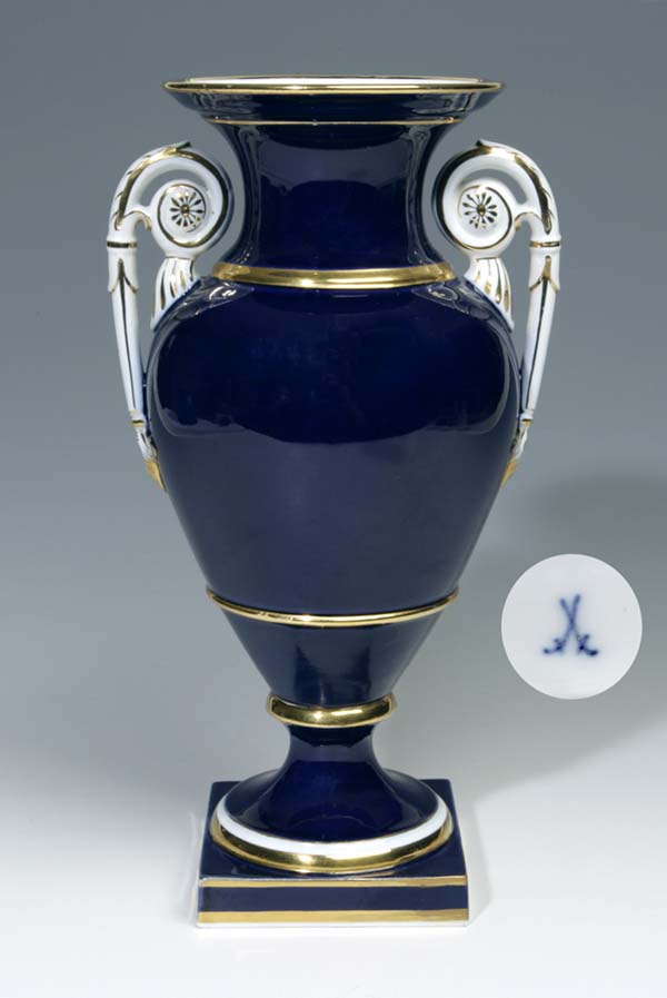 Kobalt-Vase.