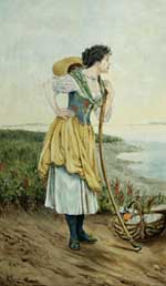 Bildnismaler Ende 19.Jahrhundert.