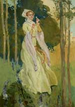 Jugendstil-Bildnismaler um 1900.
