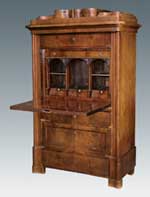 Biedermeier-Schreibschrank.