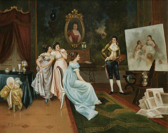 Italienischer Genremaler 19.Jahrhundert