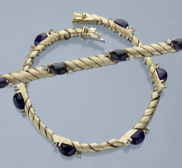 Amethyst-Brillant-Armband.