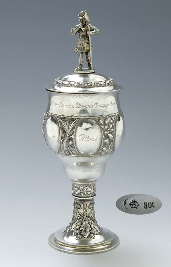 Jagd-Deckelpokal.