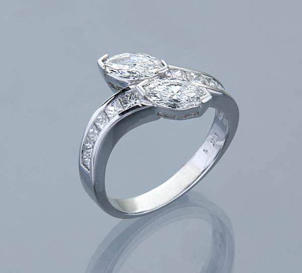 Diamant-Ring de luxe.