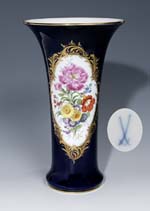 Große Kobalt-Vase.