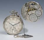 Art Déco-Taschenuhr.