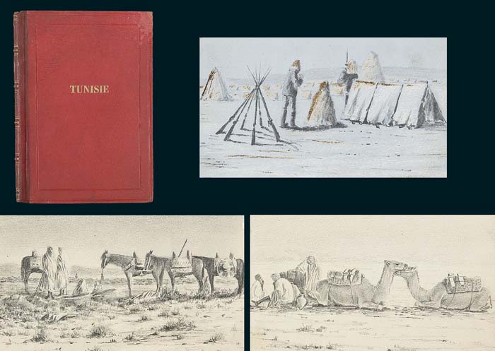 Zeichner Ende 19.Jahrhundert.Tunesien 1