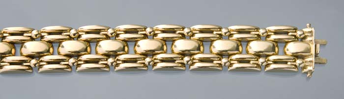 Schweres Gold-Armband.