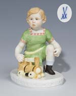 Jugendstil-Kinderfigur.