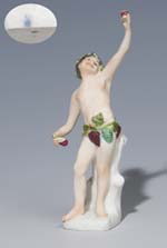 Kleine Barock-Figur.