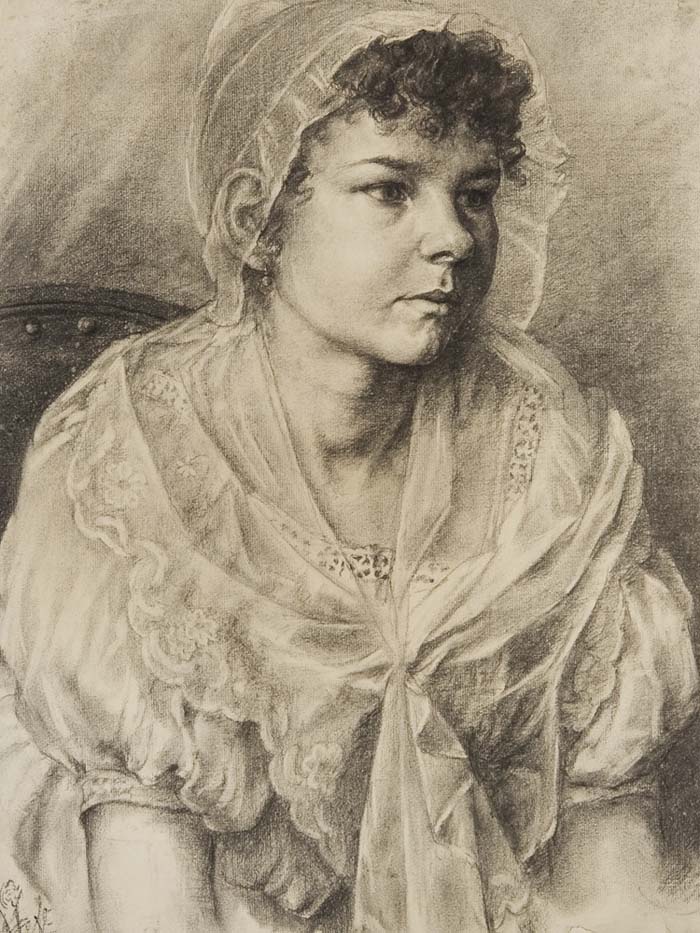 Porträtist Mitte 19.Jahrhundert.
