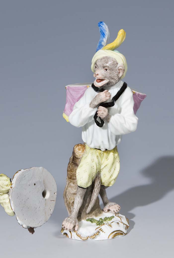 Barock-Figur aus der Affenkapelle.