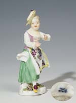 Kleine Barock-Figur.