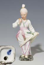 Barock-Chinesen-Figur.