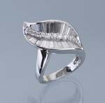 Diamant-Brillant-Ring.