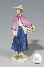 Seltene Kleine Barock-Figur.