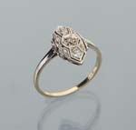 Art Déco-Ring.