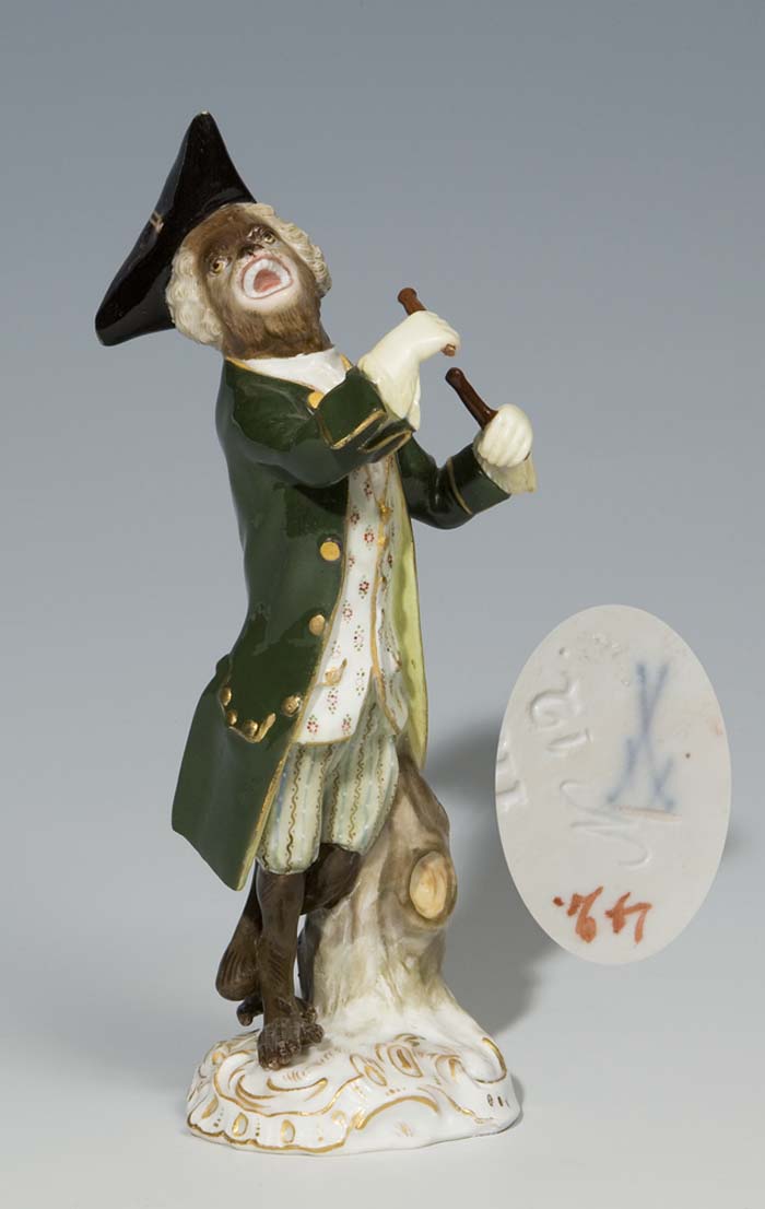 Figur der Affenkapelle.