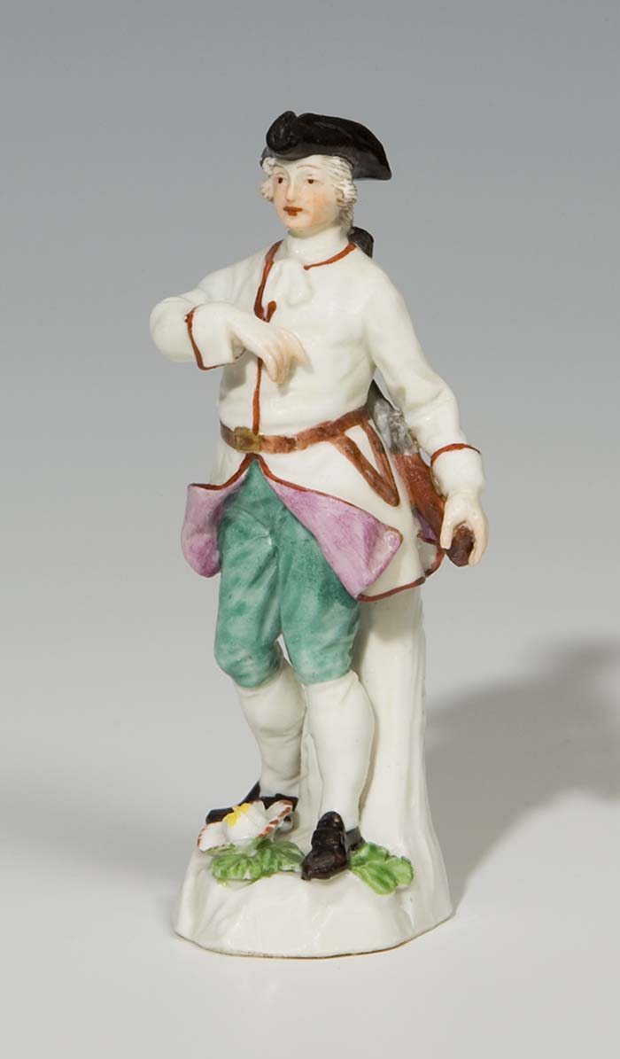 Barock-Miniaturfigur.