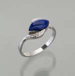 Lapislazuli-Ring.