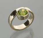 Peridot-Ring.