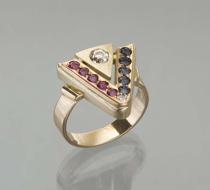 Brillant-Rubin-Saphir-Ring.