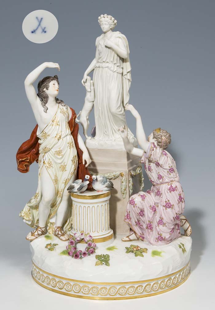 Seltene Louis XVI-Figurengruppe.
