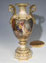 Große Vase.