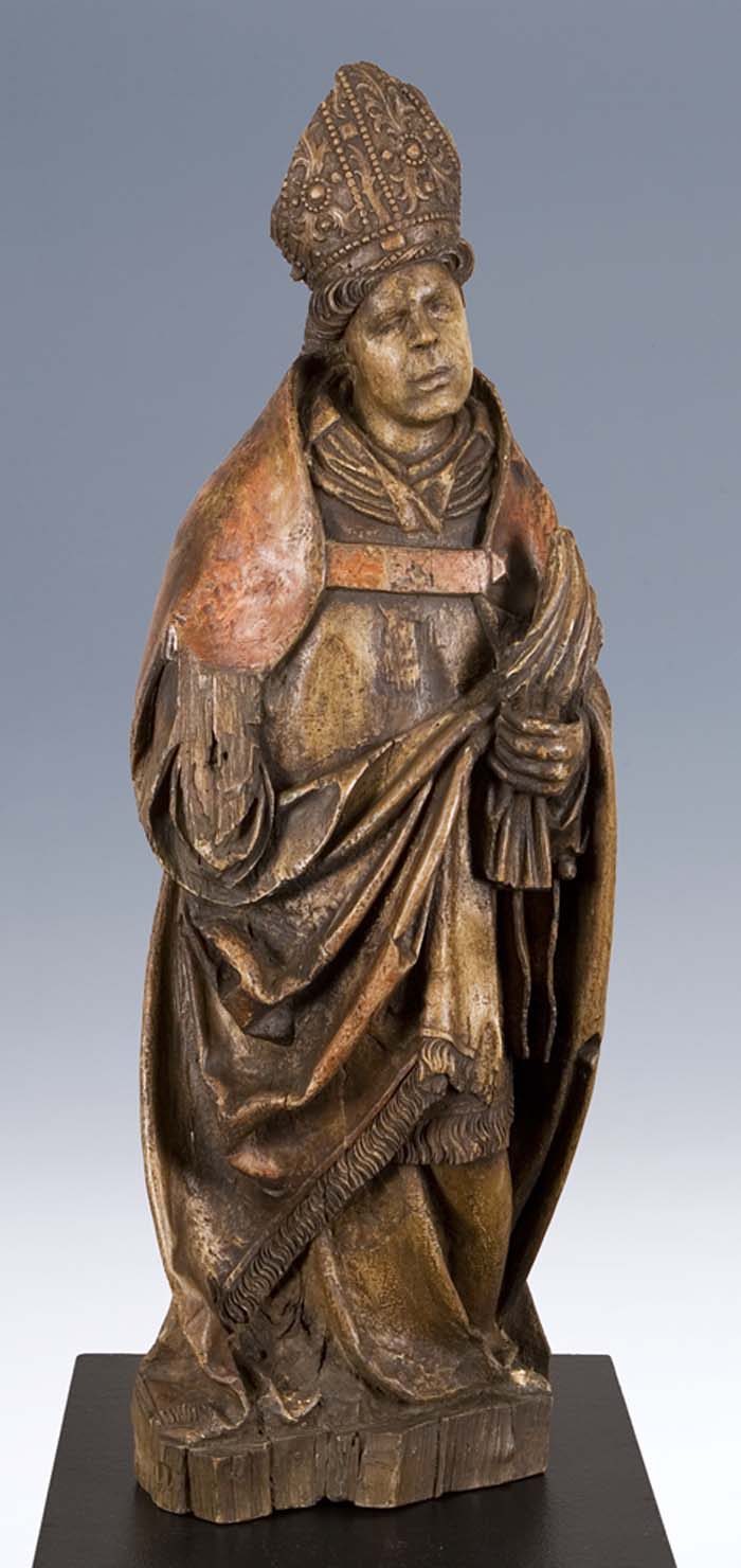 Gotischer Bischof um 1500.