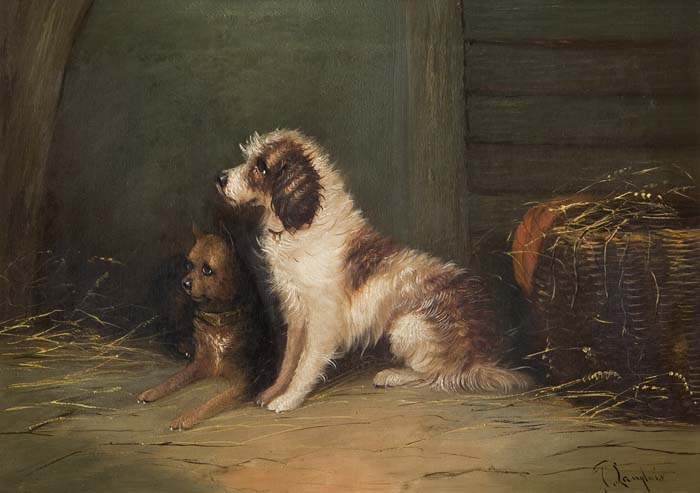 Tiermaler zweite Hälfte 19.Jahrhundert.
