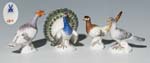 4er Satz kleine Tierfiguren.