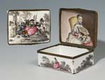 Barock-Email-Tabatiere.