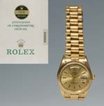 Herren-Gold-Rolex.