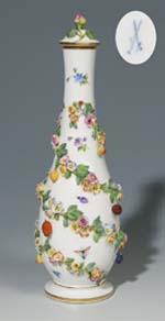 Blüten-Balustervase.