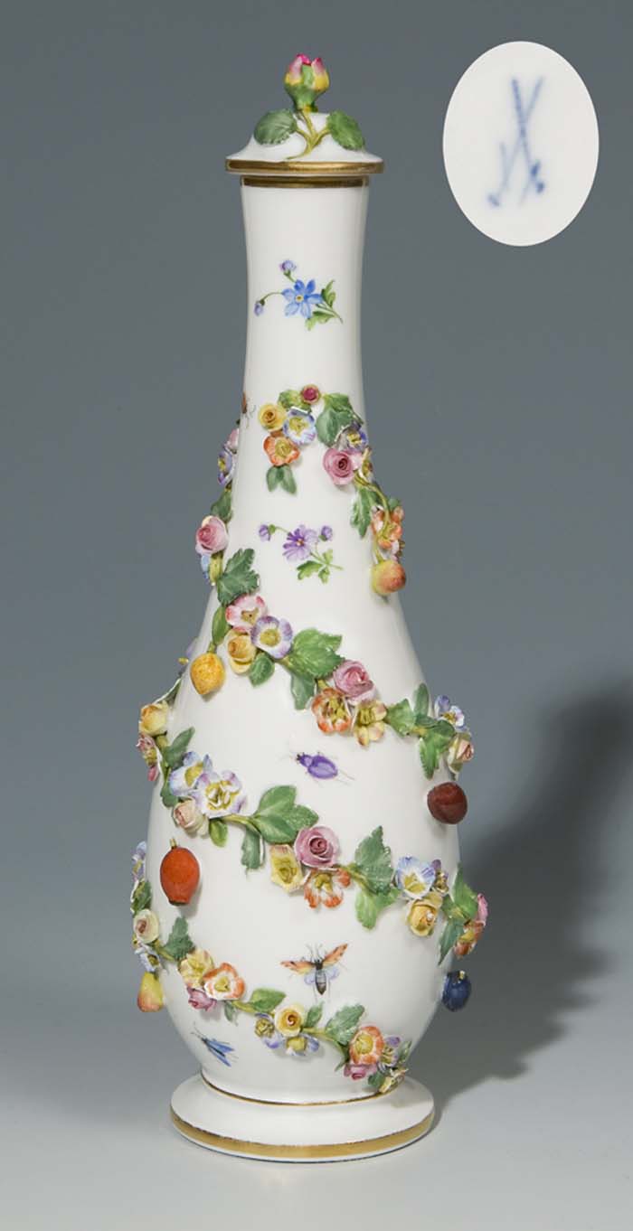 Blüten-Balustervase.