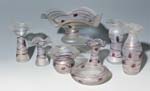 8-teiliges Vasen-Schalen-Set.