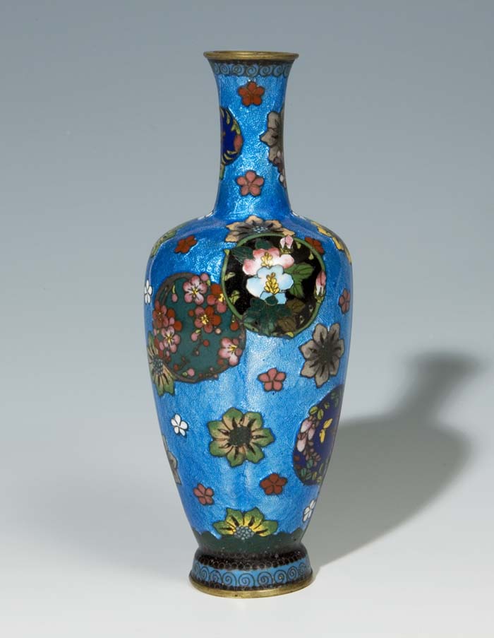 Cloisonné-Vase.